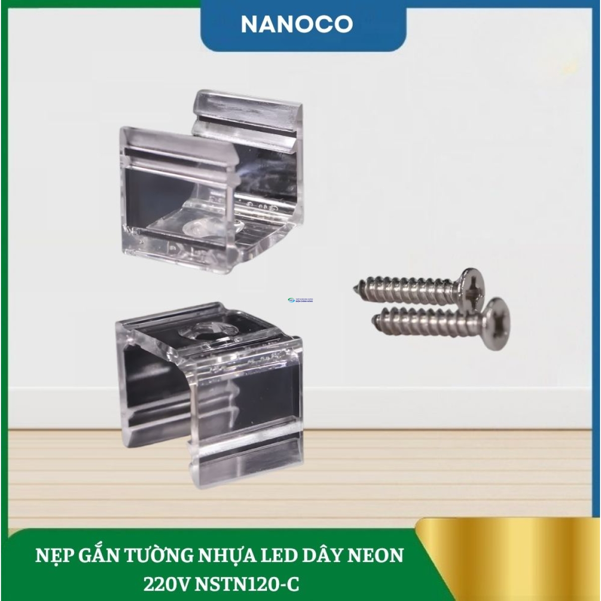 Nẹp Gắn Tường Led Dây Neon 220V NSTN120-C