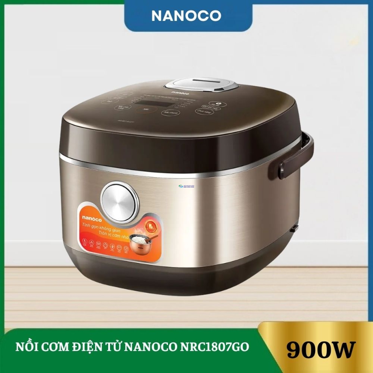 Nồi Cơm Điện Tử Nanoco NRC1807GO