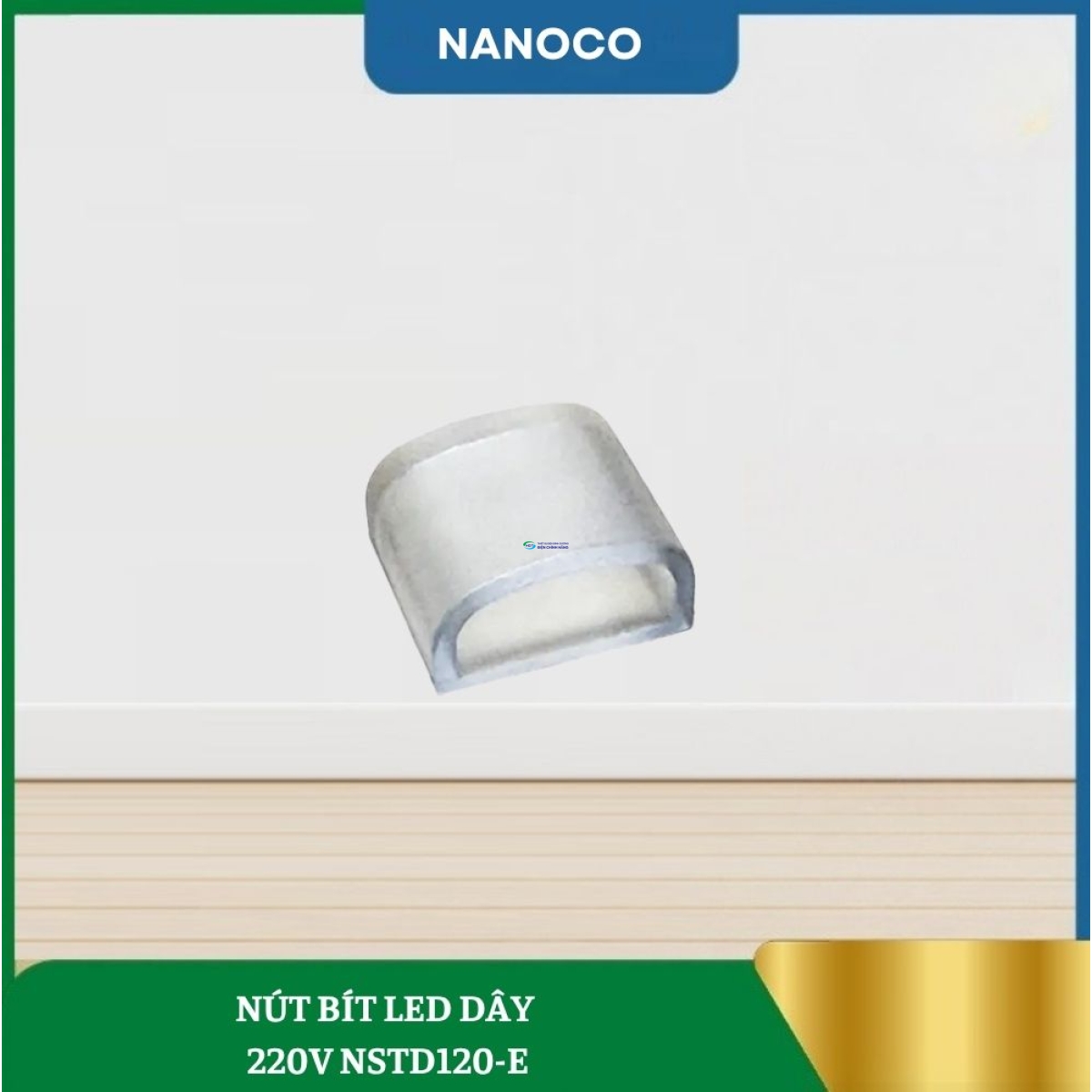 Nút Bít Led Dây 220V NSTD120-E