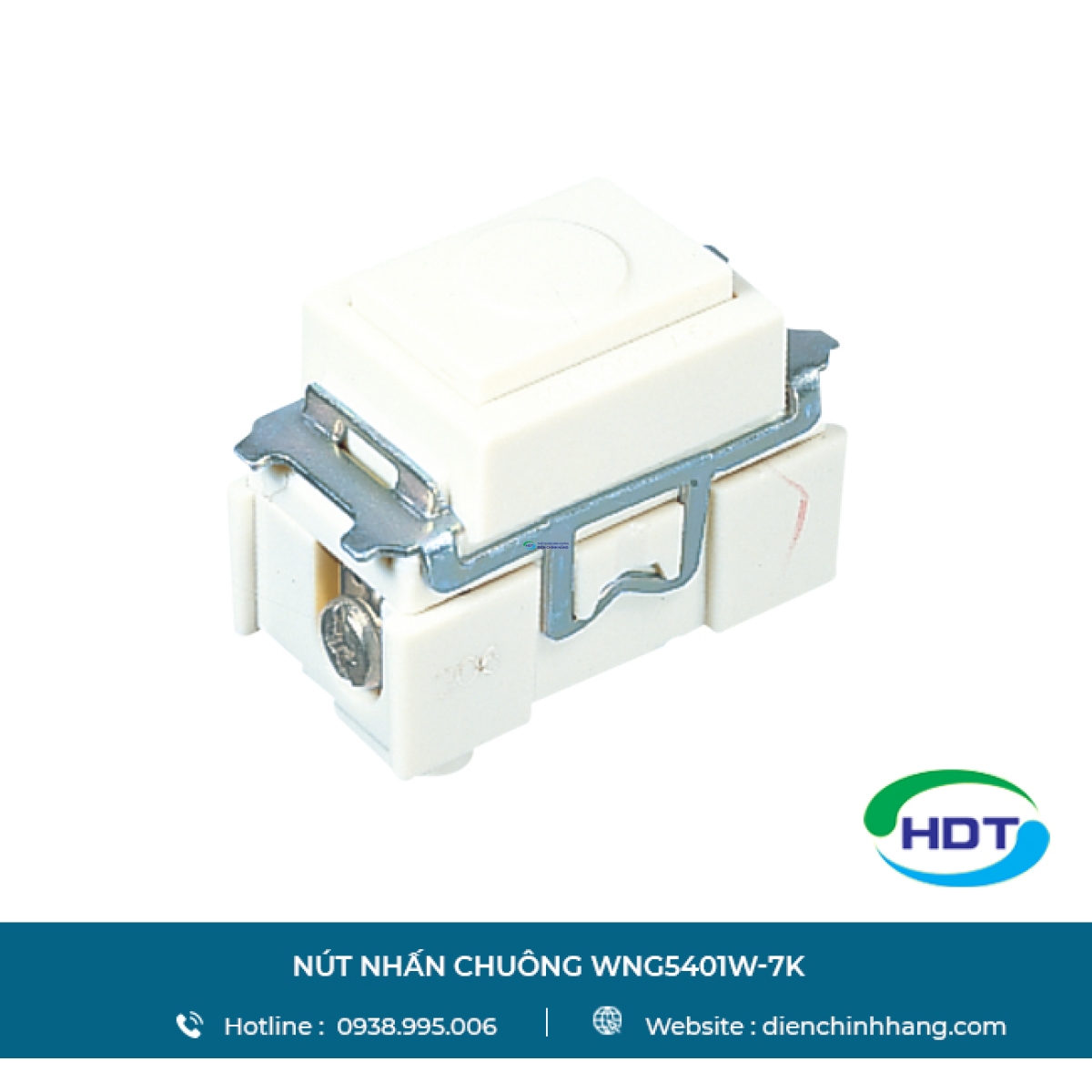 Nút nhấn chuông WNG5401W-7K