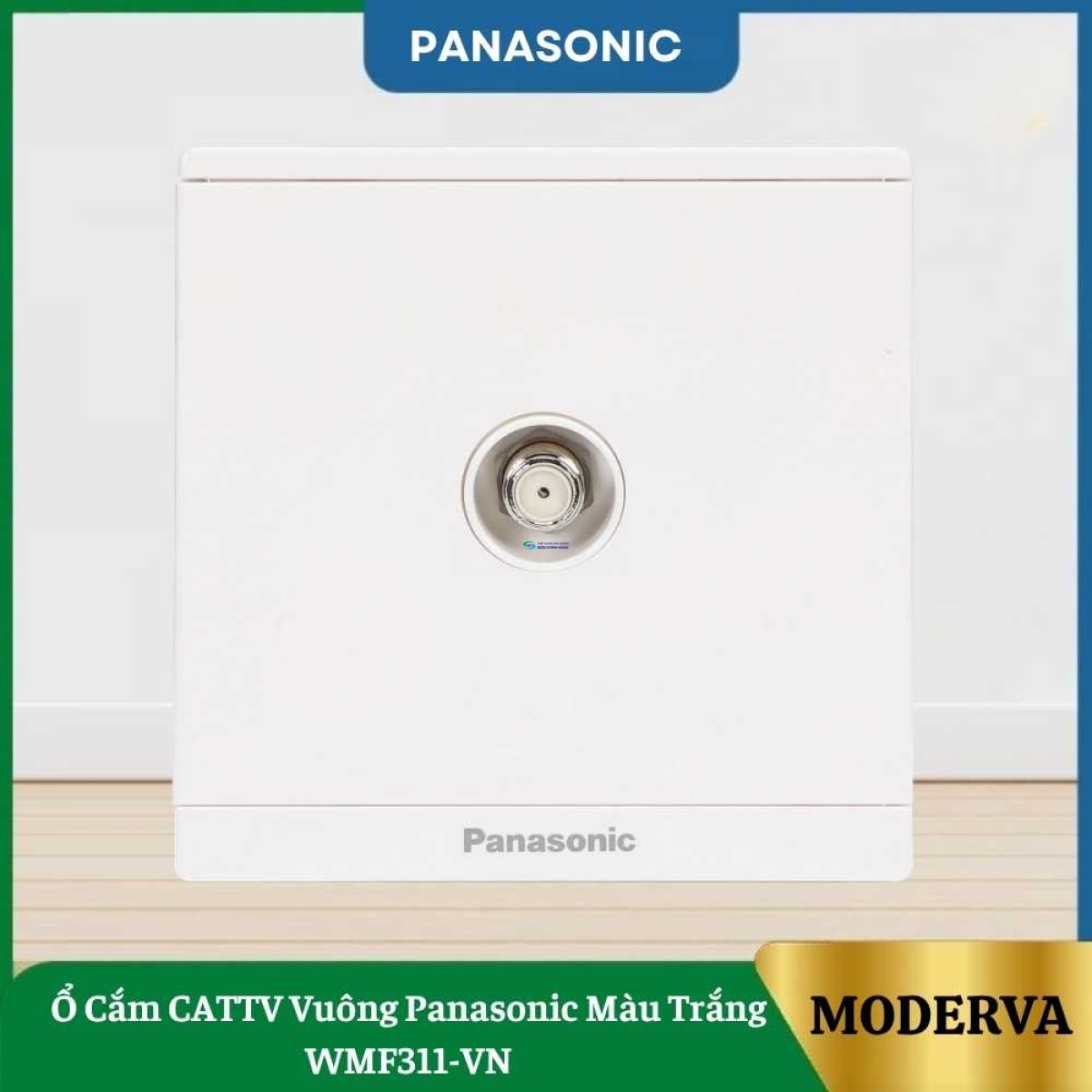 Ổ Cắm CATTV Vuông Panasonic Màu Trắng WMF311-VN