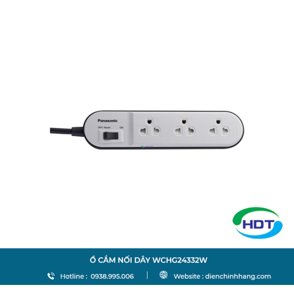 Ổ cắm có dây WCHG24332W