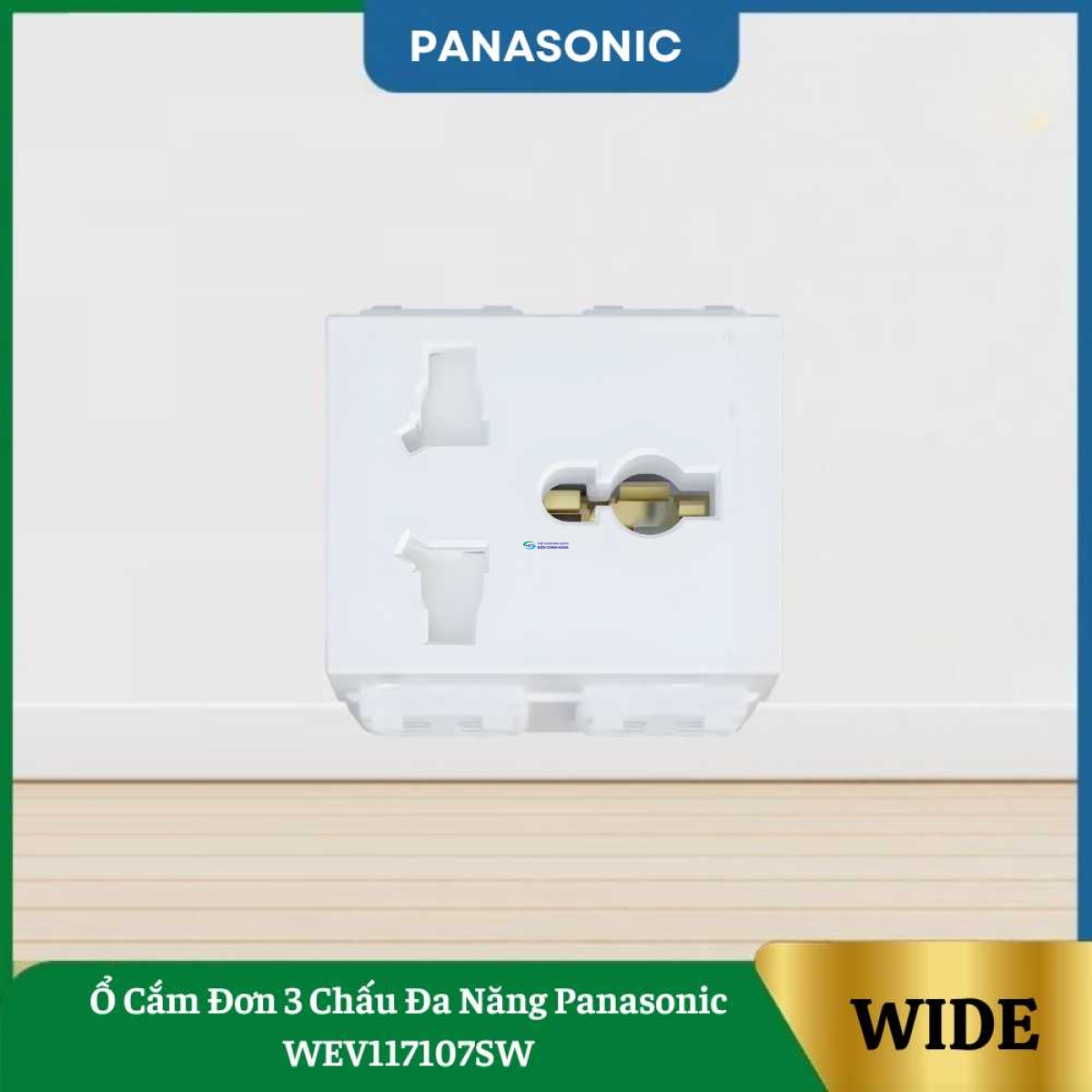Ổ Cắm Đơn 3 Chấu Đa Năng Panasonic WEV117107SW