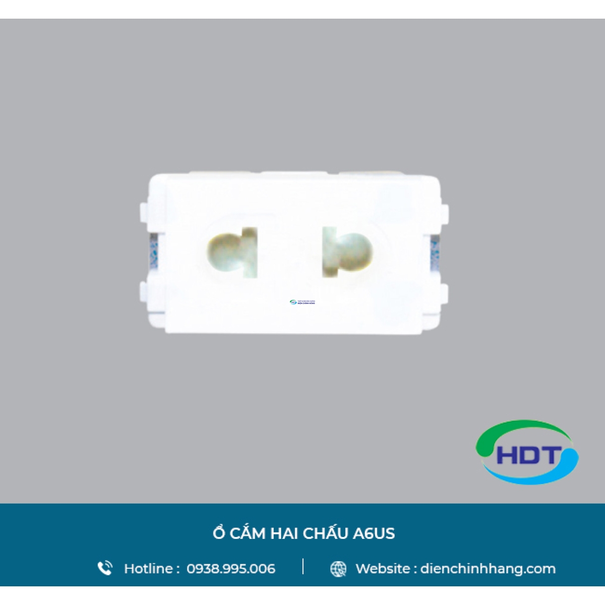 Ổ CẮM HAI CHẤU A6US