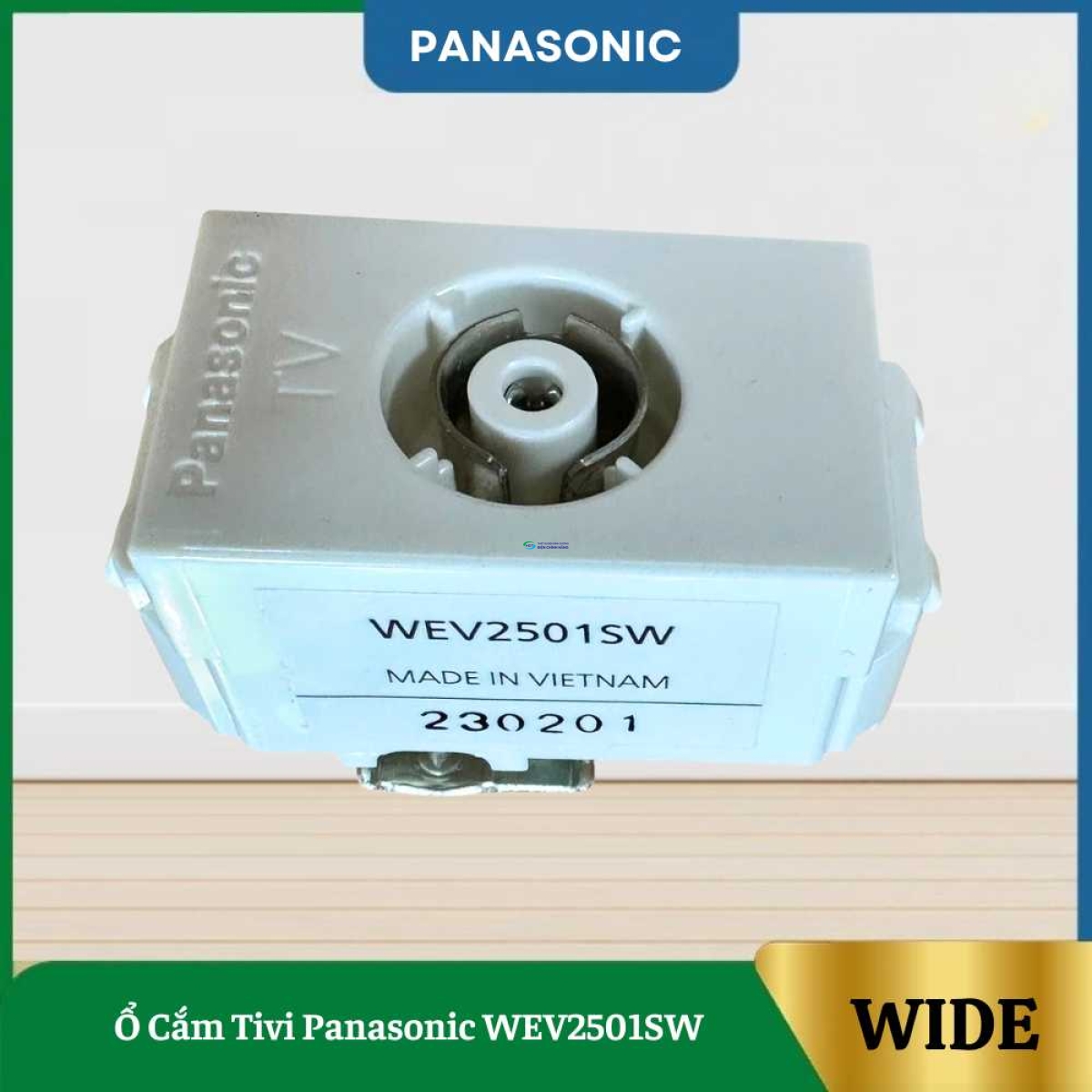 Ổ Cắm Tivi Panasonic WEV2501SW