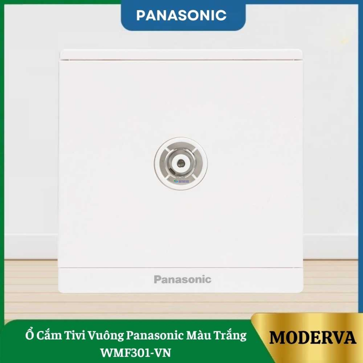 Ổ Cắm Tivi Vuông Panasonic Màu Trắng WMF301-VN