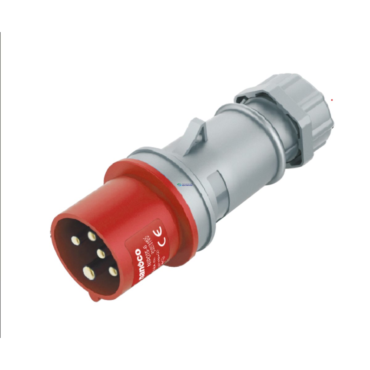 Phích cắm công nghiệp 3 pha 5 chấu 16A NIP015-6
