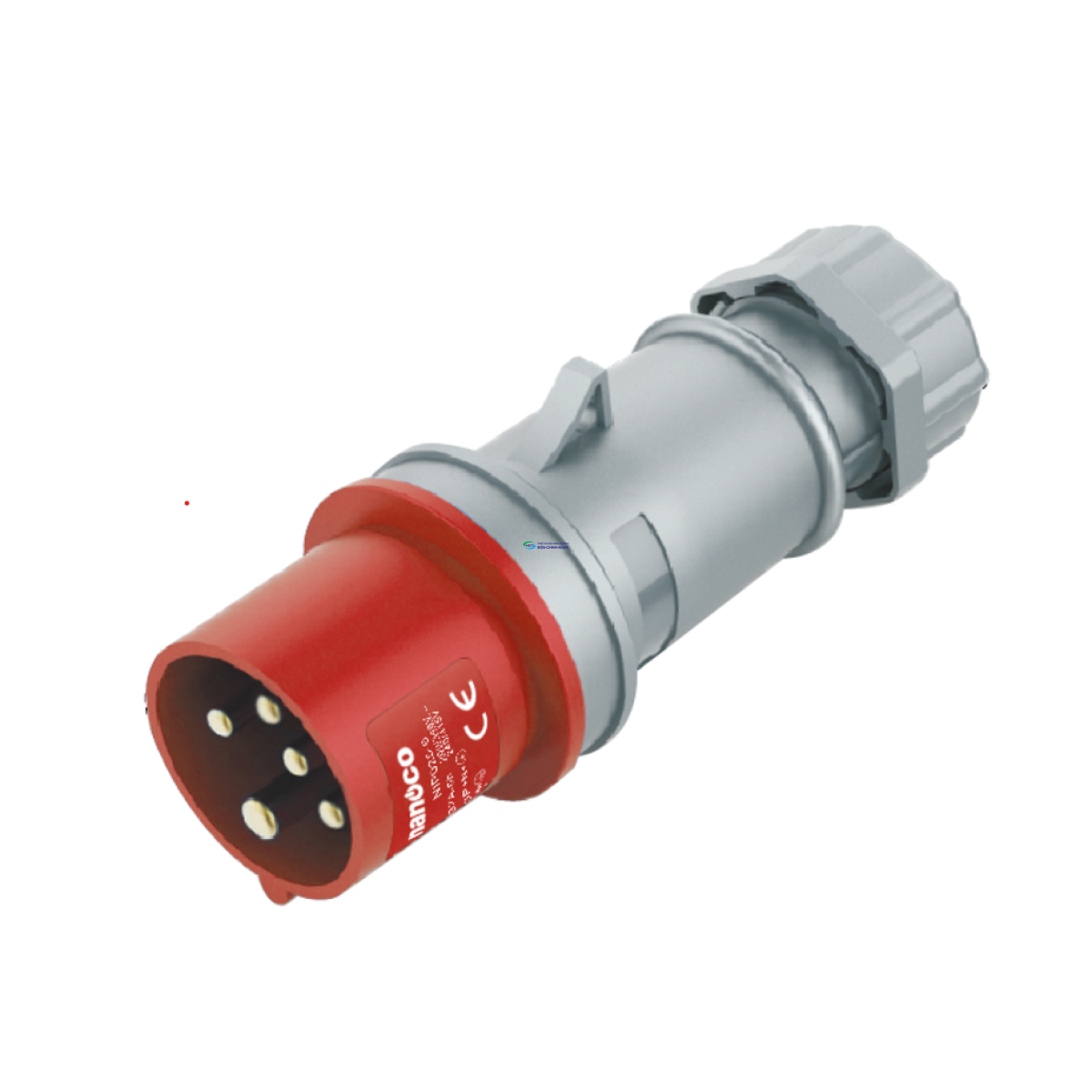 Phích cắm công nghiệp 3 pha 5 chấu 32A NIP025-6