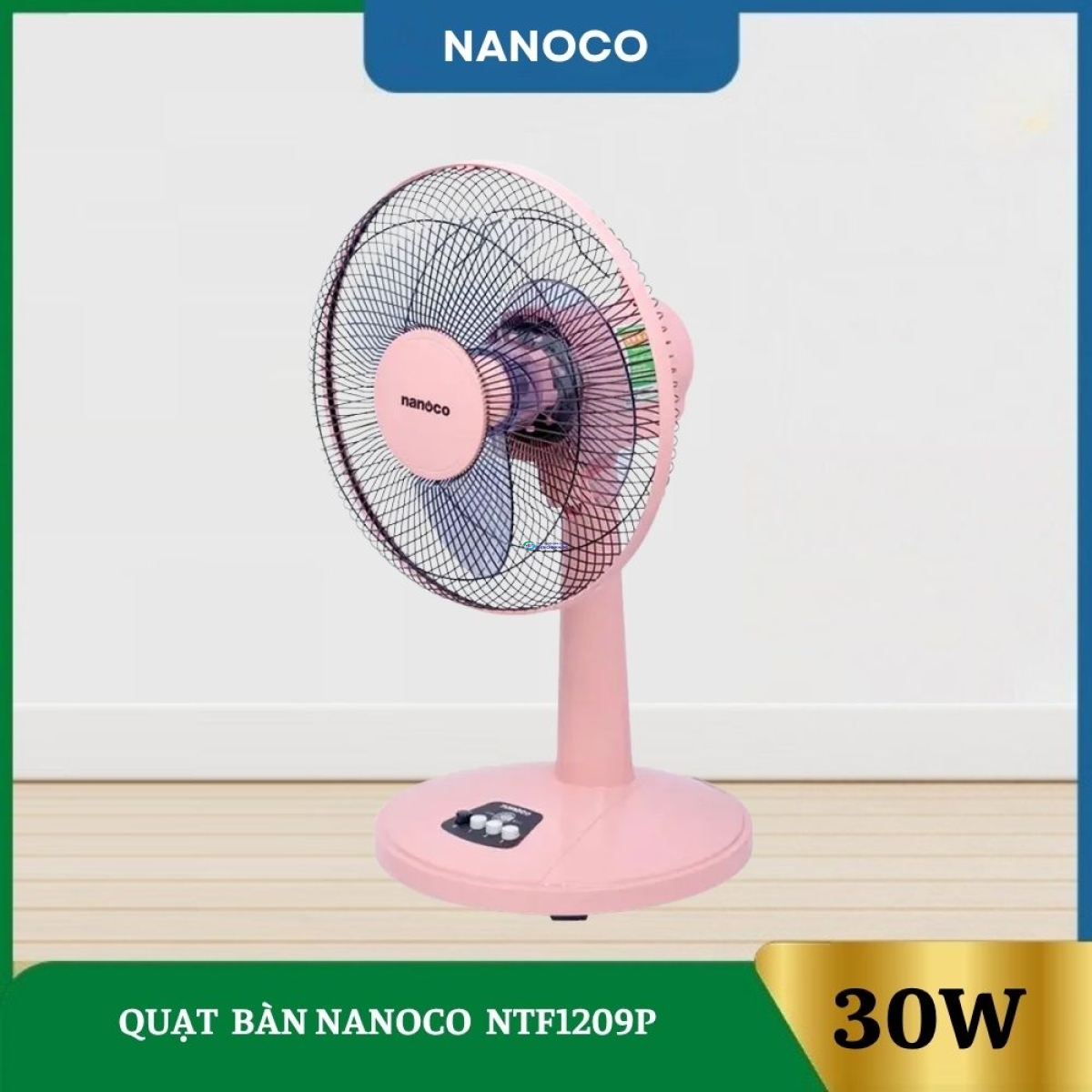 Quạt Bàn Nanoco NTF1209P
