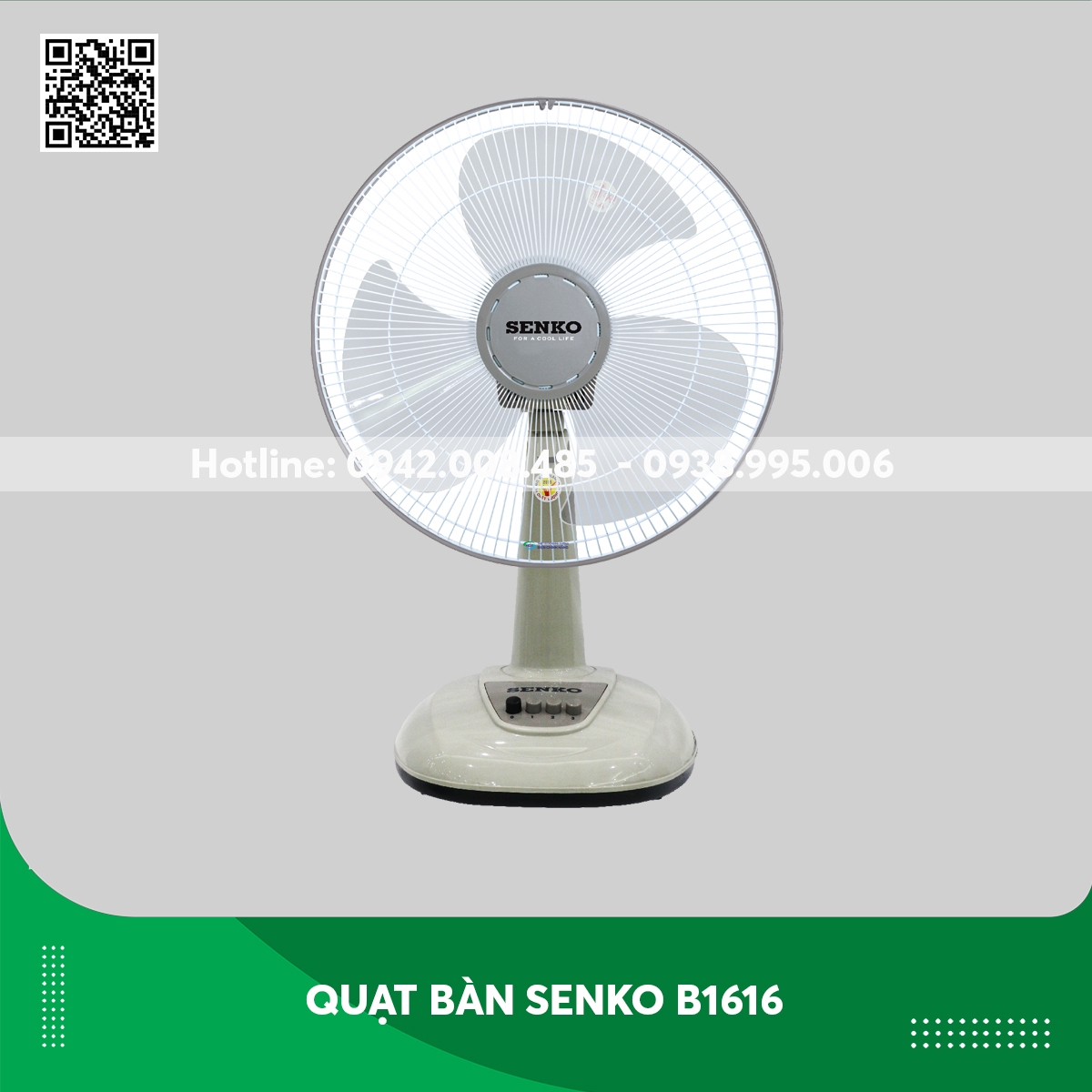 Quạt bàn Senko B1616