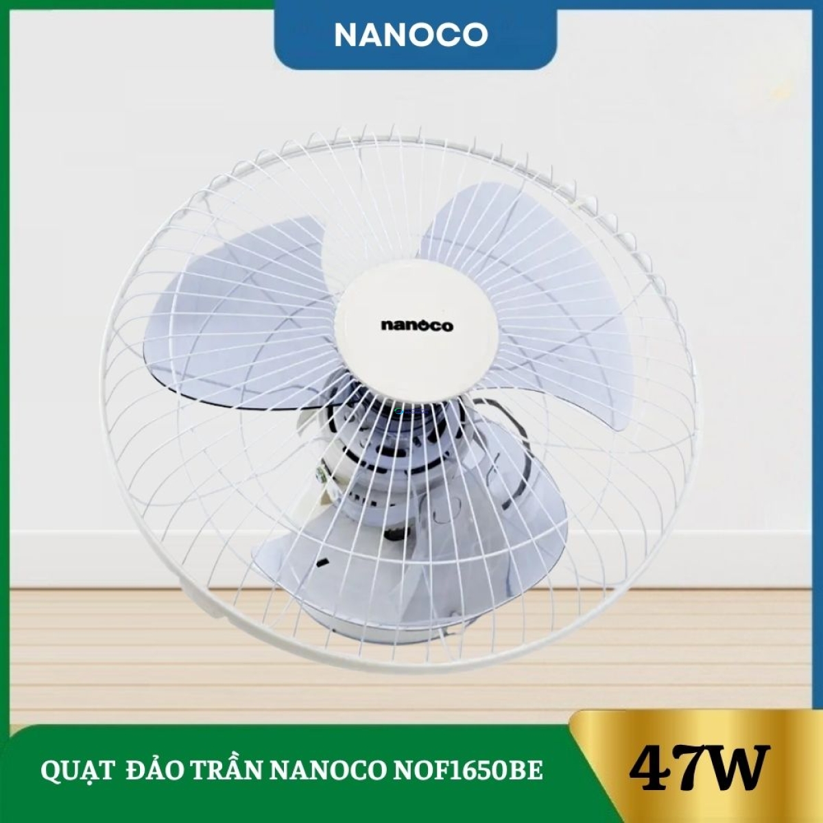 Quạt Đảo Trần Nanoco NOF1650BE