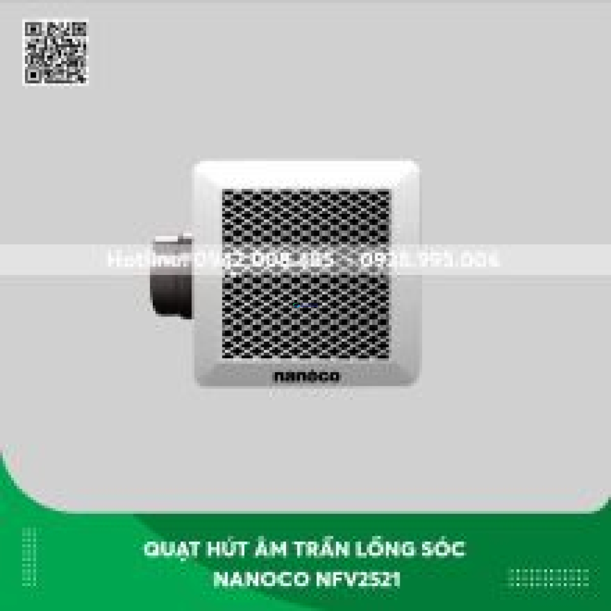 Quạt hút âm trần Nanoco lồng sóc NFV2521