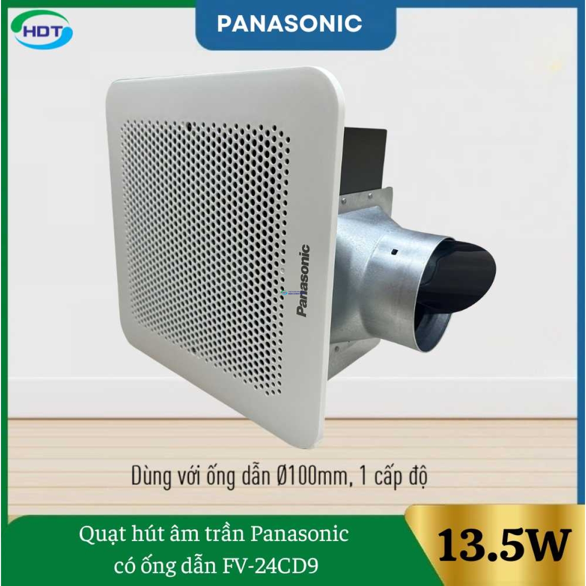 Quạt Hút Âm Trần Panasonic Có Ống Dẫn FV-24CD9