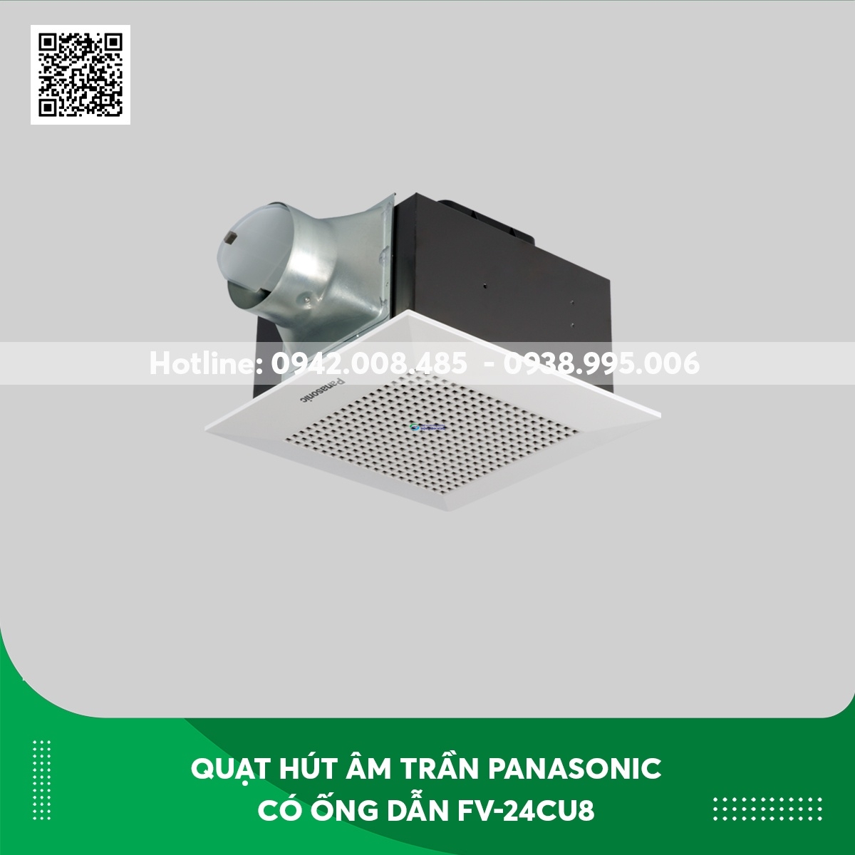 Quạt hút âm trần Panasonic có ống dẫn FV-24CU8