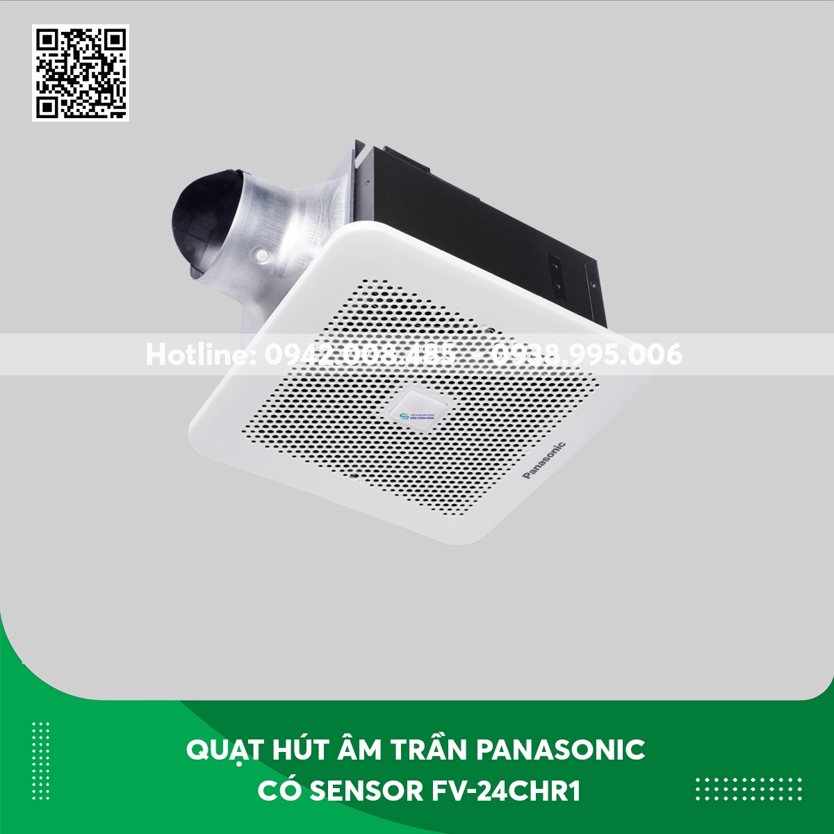 Quạt hút âm trần Panasonic có sensor FV-24CHR1