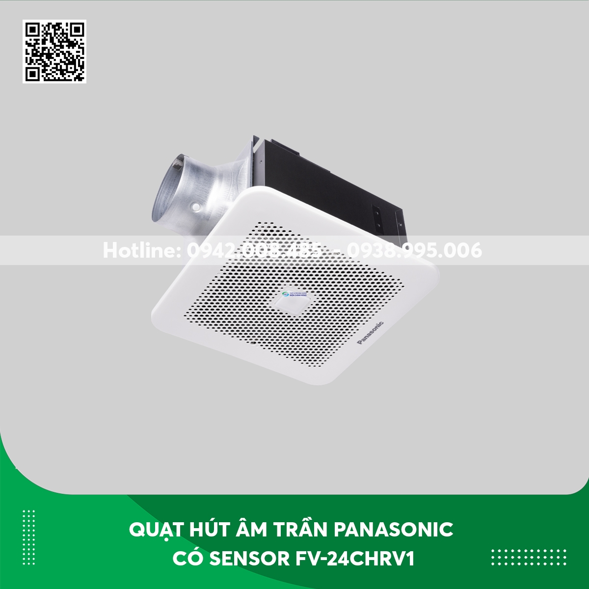 Quạt hút âm trần Panasonic có sensor FV-24CHRV1