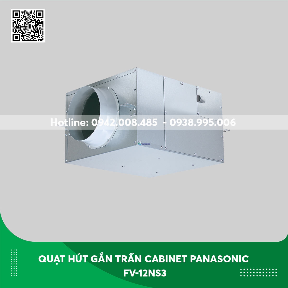 Quạt hút gắn trần Cabinet Panasonic FV-12NS3