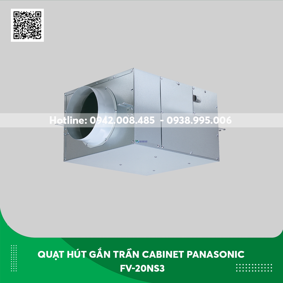 Quạt hút gắn trần Cabinet Panasonic FV-20NS3