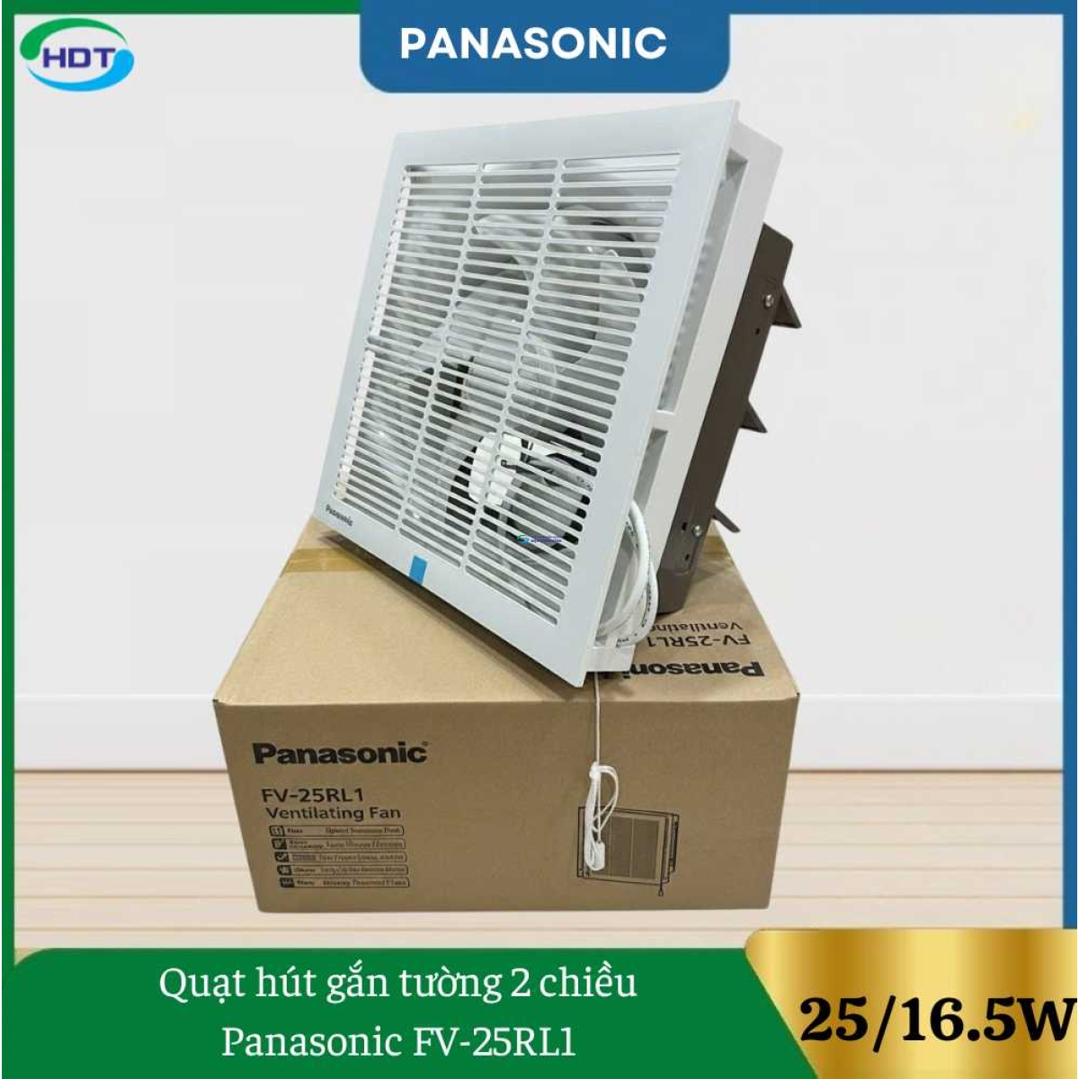 Quạt Hút Gắn Tường 2 Chiều Panasonic FV-25RL1