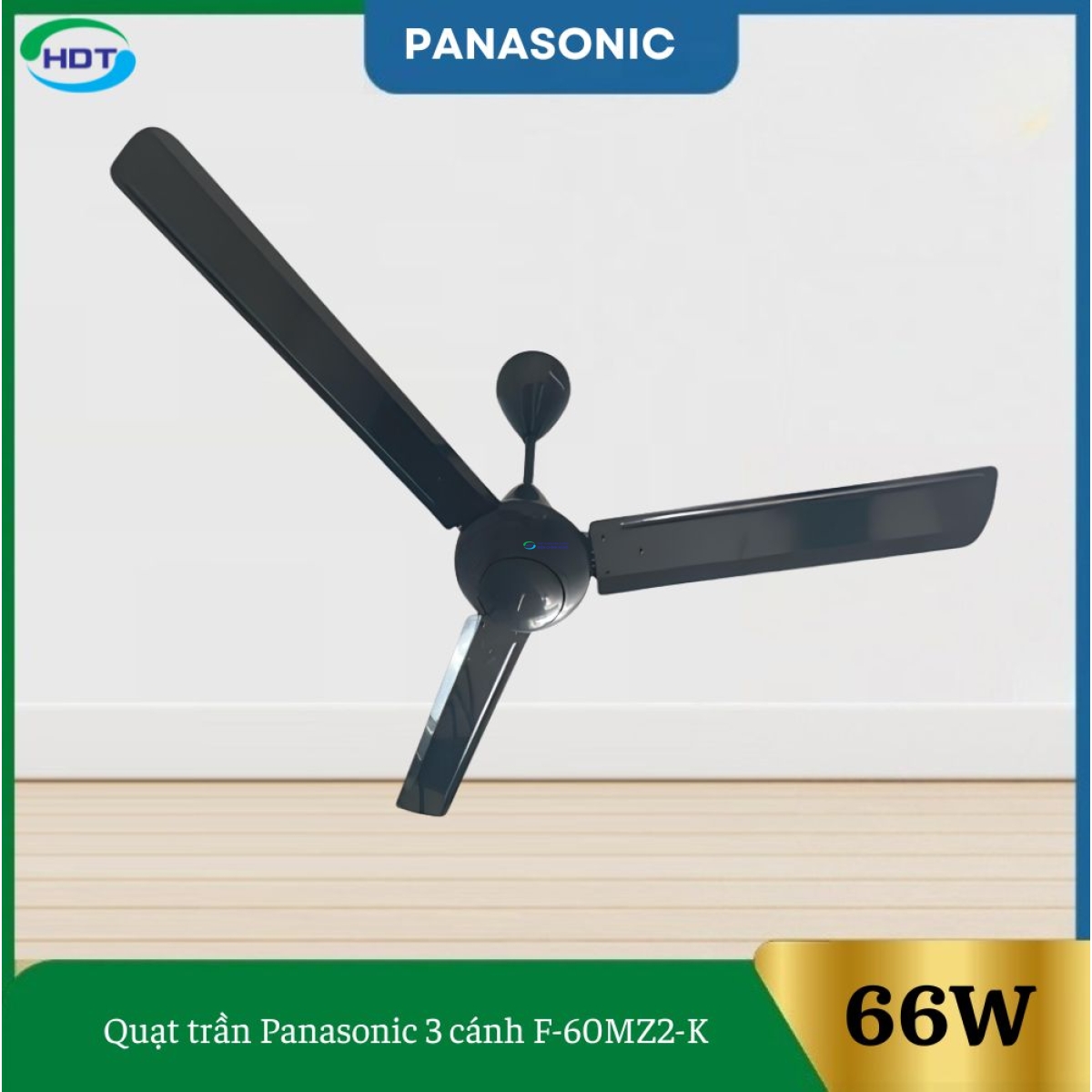 Quạt trần panasonic 3 cánh F-60MZ2-K