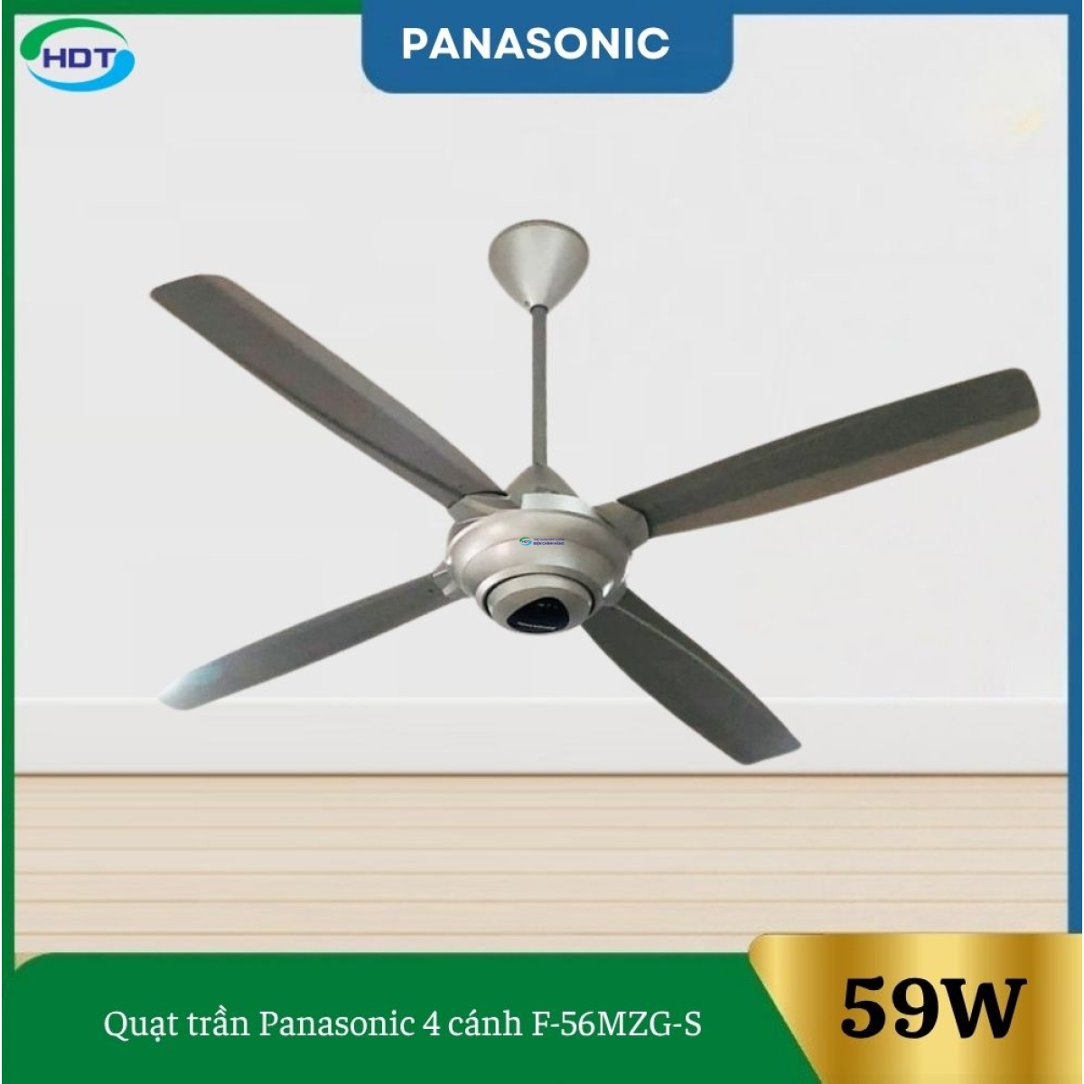 Quạt Trần Panasonic 4 Cánh F-56MZG-S