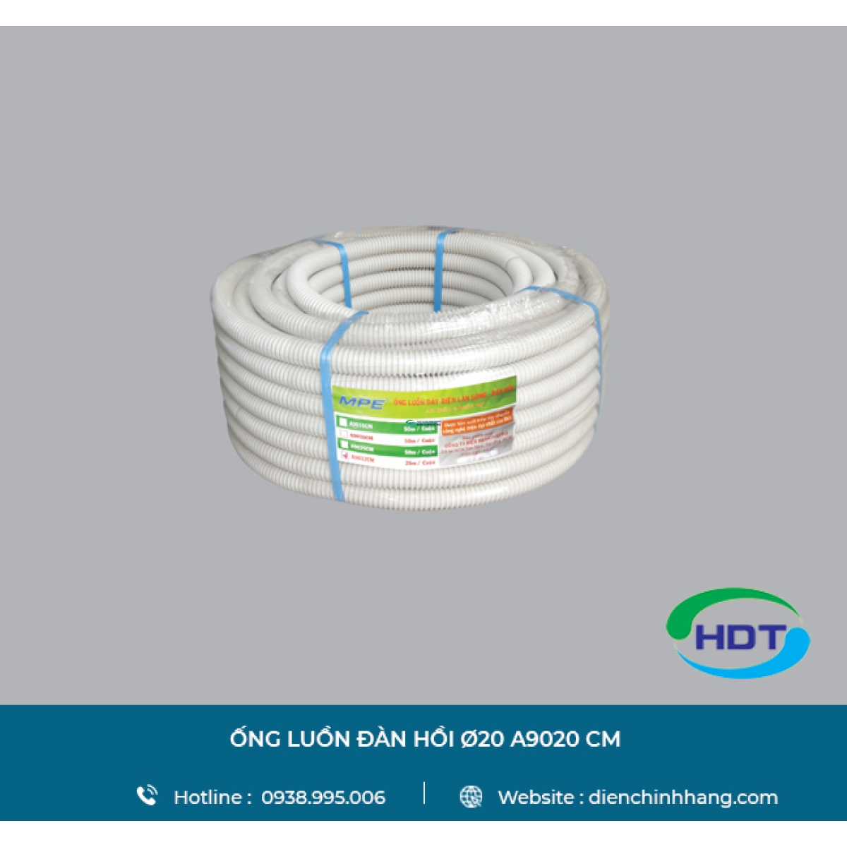 RUỘT GÀ Ø20 MPE A9020 CM