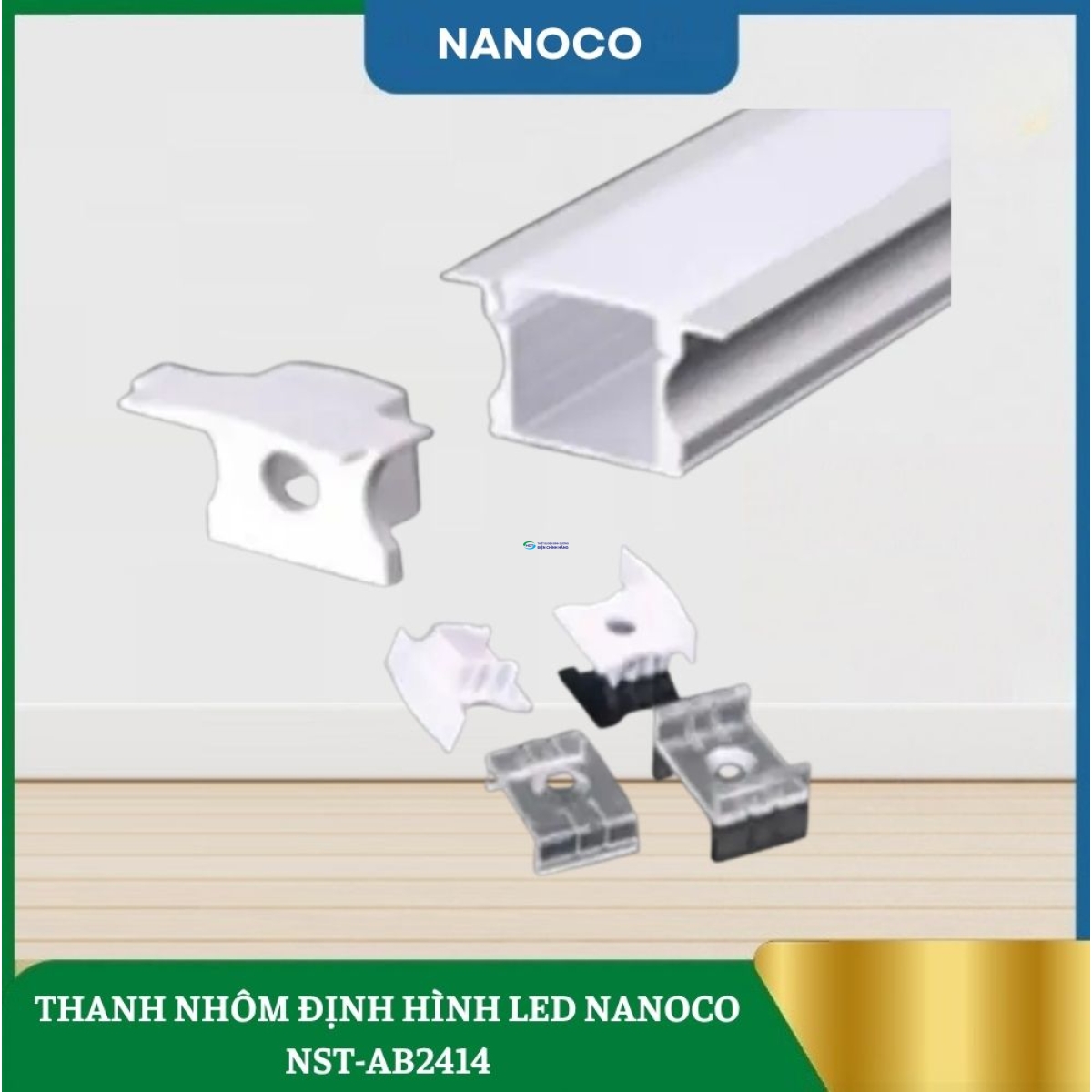 Thanh Nhôm Định Hình Led Nanoco NST-AB2414