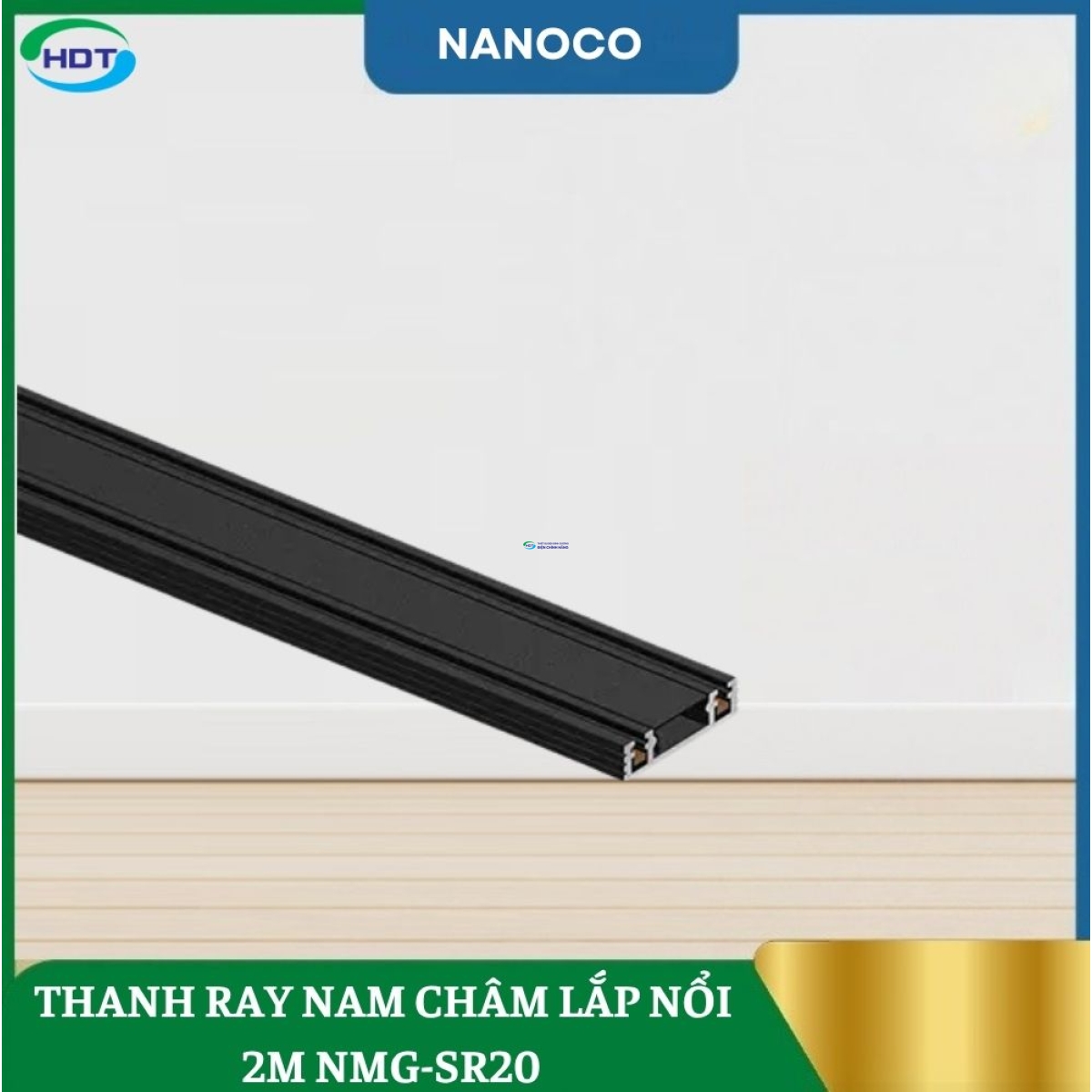 Thanh Ray Nam Châm Lắp Nổi Siêu Mỏng 2m Nanoco NMG-SR20