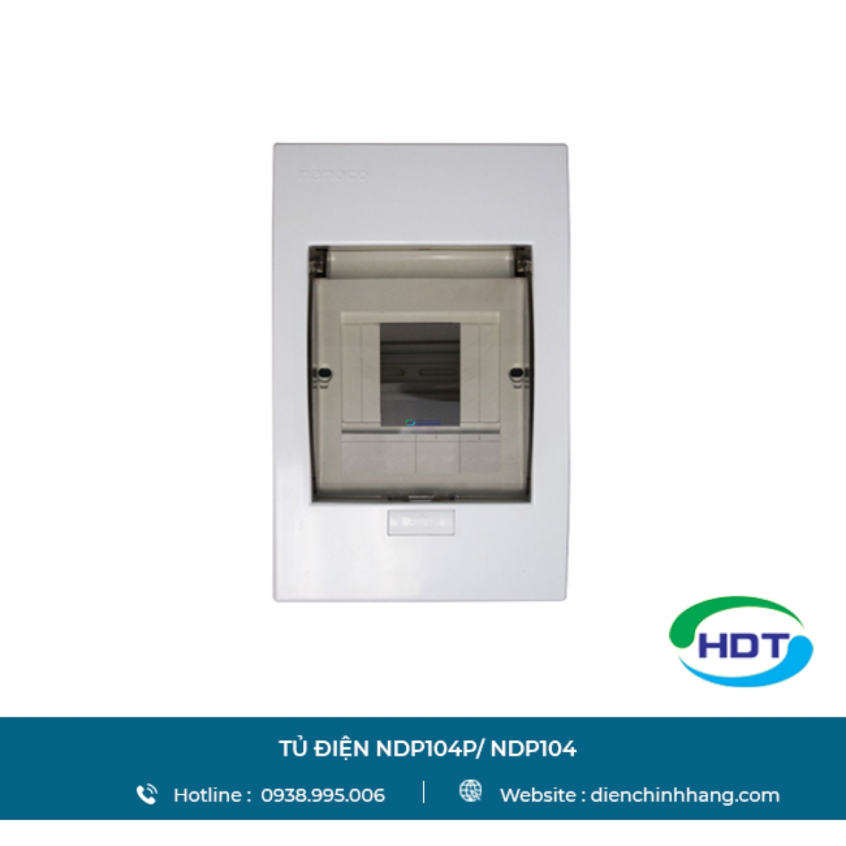 Tủ điện Nanoco NDP104P