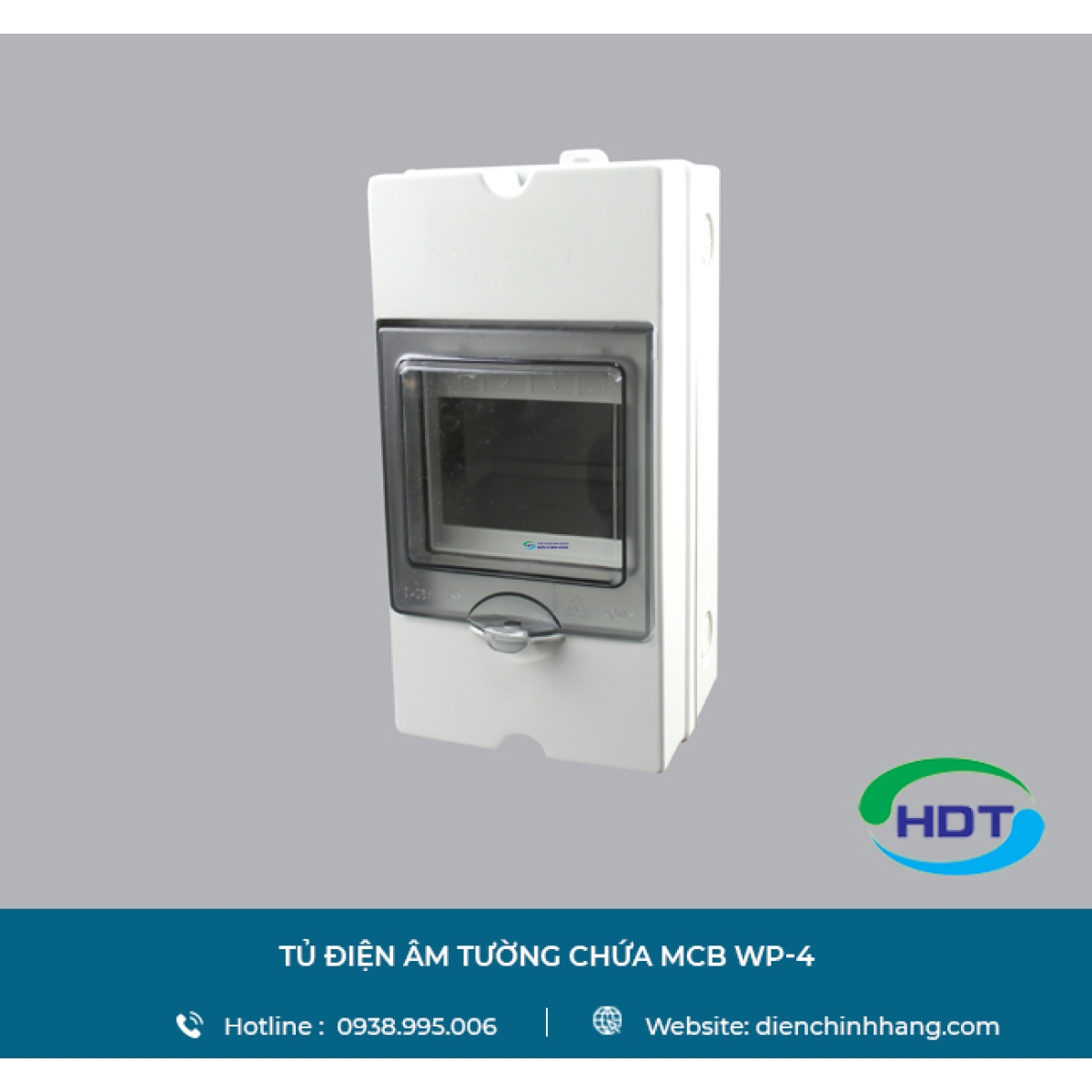 TỦ ĐIỆN NHỰA NGOÀI TRỜI MPE WP-4