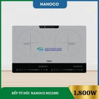 Bếp Từ Đôi Nanoco NICZ485