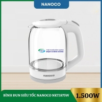 Bình Đun Siêu Tốc Nanoco NKT1875W
