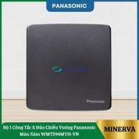 Bộ 1 Công Tắc E Đảo Chiều Vuông Panasonic Màu Xám WMT594MYH-VN