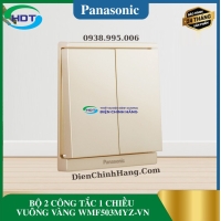 BỘ 2 CÔNG TẮC 1 CHIỀU VUÔNG XÁM WMF503MYZ-VN
