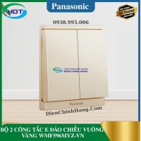 BỘ 2 CÔNG TẮC E ĐẢO CHIỀU VUÔNG VÀNG WMF596MYZ-VN