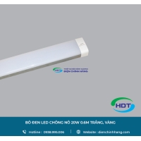 BỘ ĐÈN LED CHỐNG NỔ MPE 20W 0.6M TRẮNG, VÀNG LE-60T/V