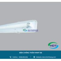 BỘ MÁNG CHỐNG THẤM MPE SỬ DỤNG LED TUBE 1 BÓNG 1.2M