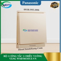 BỘ 1 CÔNG TĂC 1 CHIỀU VUÔNG VÀNG WMF501MYZ-VN