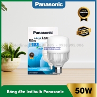 Bóng đèn led bulb trụ 50w Panasonic Lotus LDTHV50DG2T ánh sáng trắng