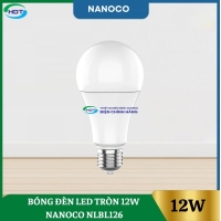 Bóng Đèn Led Tròn 12W Nanoco NLBL126 / NLBL123
