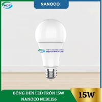 Bóng Đèn Led Tròn 15W Nanoco NLBL156 / NLBL153