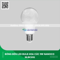 Bóng đèn Led tròn Nanoco 9w NLBC093