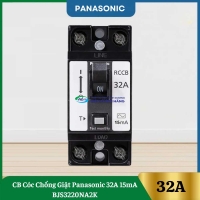 CB Cóc Chống Giật Panasonic 32A 15mA BJS3220NA2K