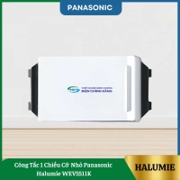 Công Tắc 1 Chiều Cỡ Nhỏ Panasonic Halumie WEV5511K