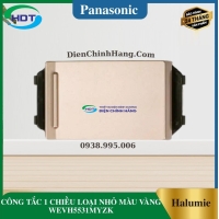 CÔNG TẮC 1 CHIỀU LOẠI NHỎ MÀU VÀNG WEVH5531MYZK