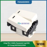 Công Tắc 1 Chiều Panasonic Loại Đôi Cỡ Trung WEV502127SW