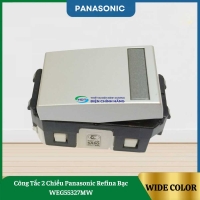 Công Tắc 2 Chiều Panasonic Refina Bạc WEG55327MW