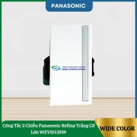 Công Tắc 2 Chiều Panasonic Refina Trắng Cỡ Lớn WEV5512SW
