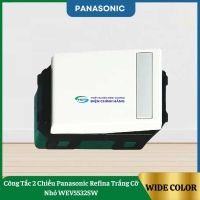 Công Tắc 2 Chiều Panasonic Refina Trắng Cỡ Nhỏ WEV5532SW