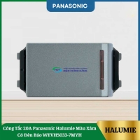 Công Tắc 20A Panasonic Halumie Màu Xám Có Đèn Báo WEVH5033-7MYH